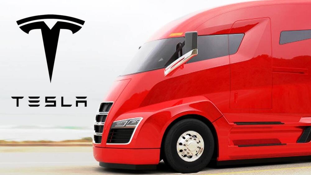 Разгон Tesla Semi